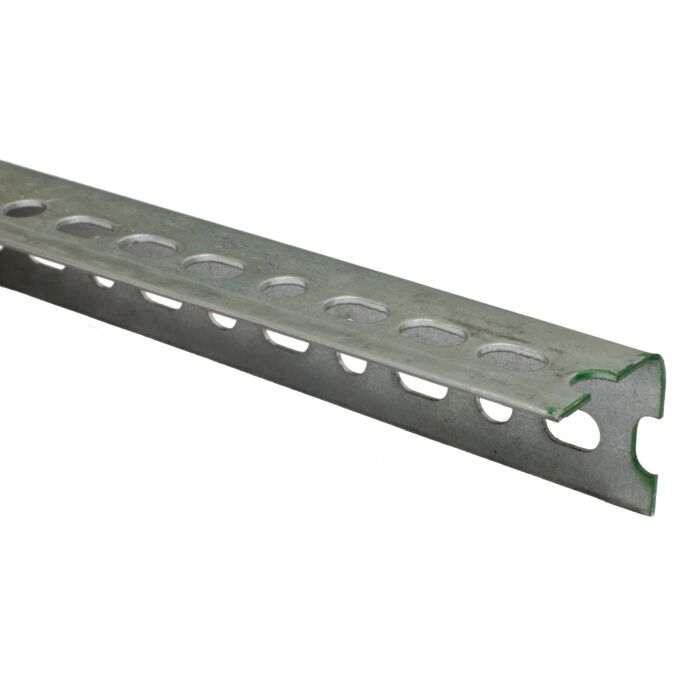 National Hardware Slotted Angle (Galvanized) 1-1/2" x 14ga x 4 ft