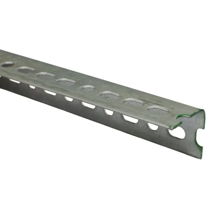 National Hardware Slotted Angle (Galvanized) 1-1/2" x 14ga x 4 ft