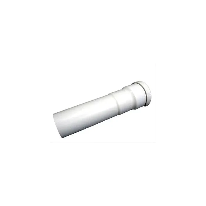 Saniflo 4 in Dia Smaller End x 5 in Dia Larger End 18 in PVC Extension Pipe