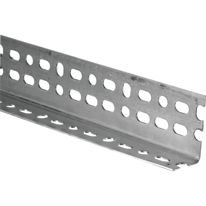 HILLMAN Hillman Steelworks Zinc-Plated 2-1/4 In. x 4 Ft. Offset Slotted Angle