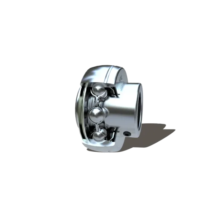 KML 5/8 in 47.37 in 22 in Relubricate Insert Ball Bearing with Set Screw