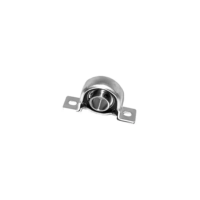 KML PILLOW BLOCK, RUBBER CUSHIONED, PRESS STEEL, LIGHT DUTY, SET SCREW TYPE - SBRPP205-16 (1" DIA)