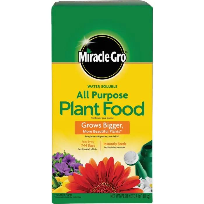 Miracle-Gro 4 Lb. Water Soluble All Purpose Plant Food