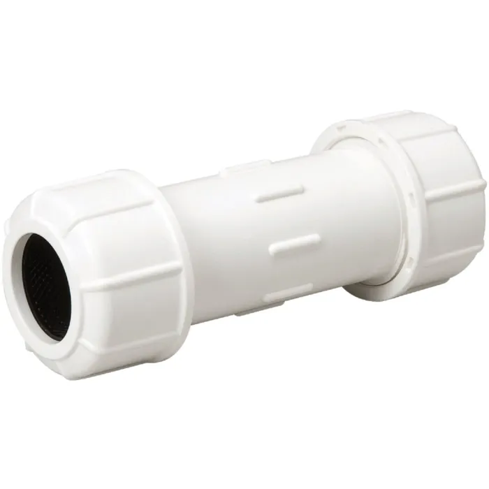 Boshart Industries 1" IPS PVC COMP COUPLING WITH NITRILE SEALS