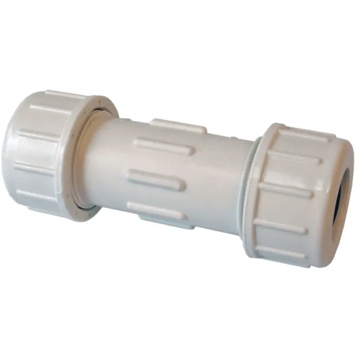 Boshart Industries 3" IPS PVC COMP COUPLING WITH NITRILE SEALS