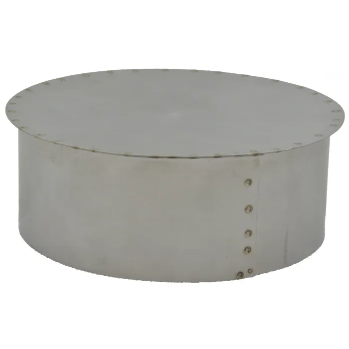 Cap 5 in 304 Stainless Steel Stove Pipe Cap