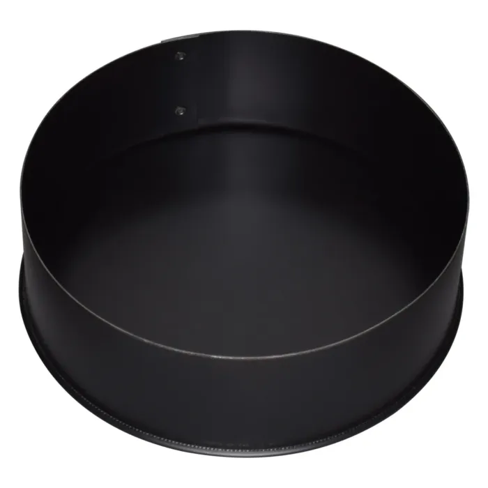 Imperial 6-in, No crimp Black Stove Pipe End Cap