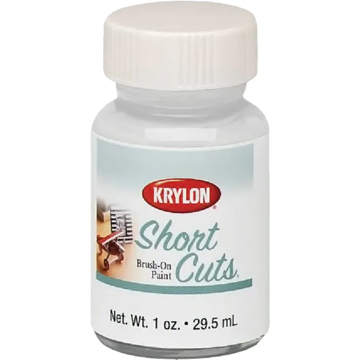 Krylon Short Cuts Hobby Paint (High Gloss - White) 1 fl oz