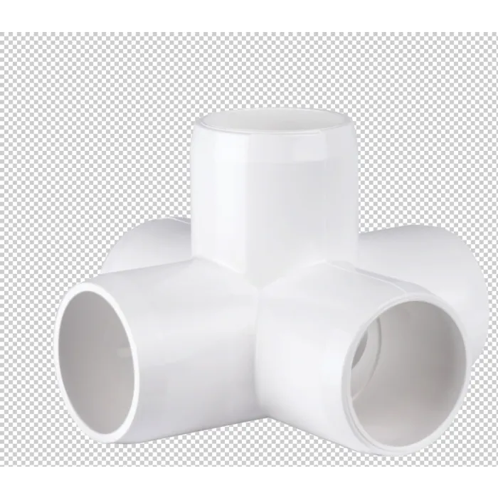 Circo Innovations 1 in PVC Furniture Grade 5-Way Side Outlet Cross