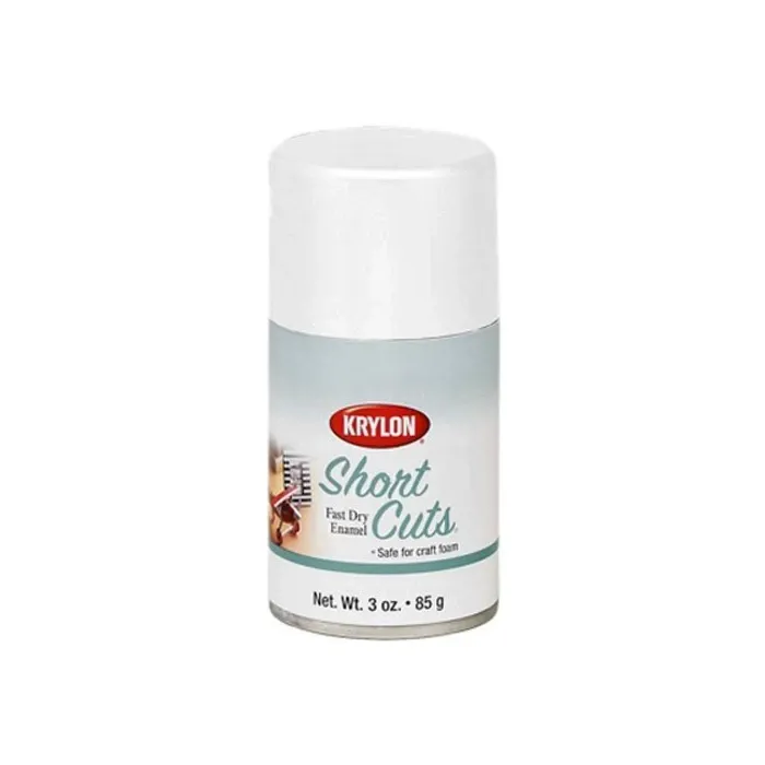Krylon 3 oz Flat White 3 hr General Purpose Fast Dry Enamel Spray Paint