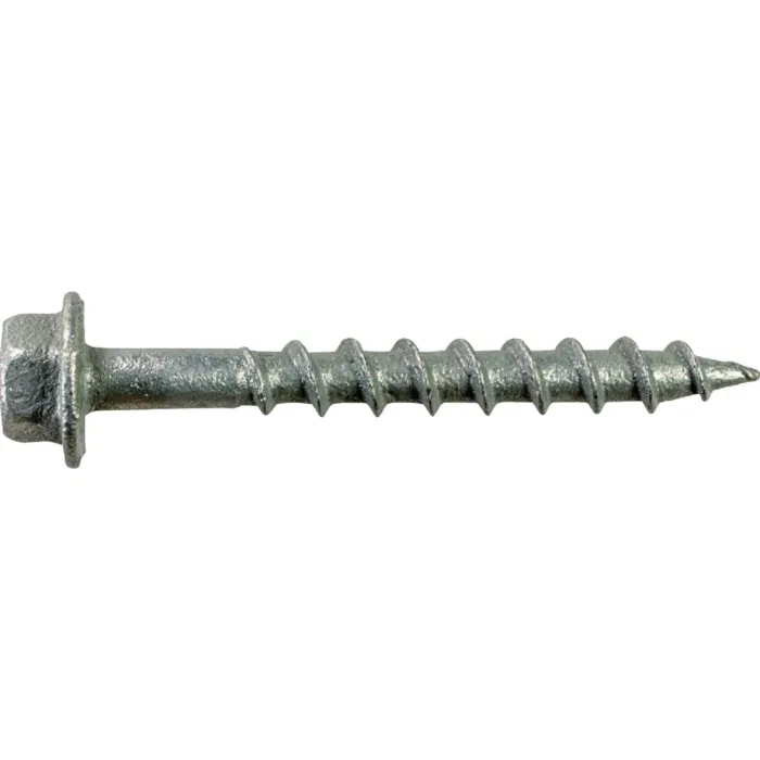 Simpson Strong-Tie Strong-Drive SD #9 x 2-1/2 In. Hex Drive Mechanically Galvanized Connector Screw (500-Count)