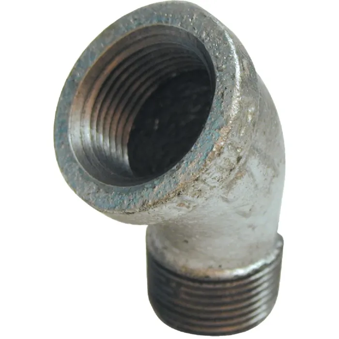 Jones Stephens Southland 2 In. MIP x FIP 45 Deg. Street Galvanized Elbow (1/8 Bend)