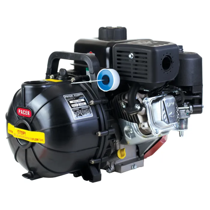 Pacer Pumps 2" 6.5HP S Series Self-Priming Centrifugal Transfer Pump