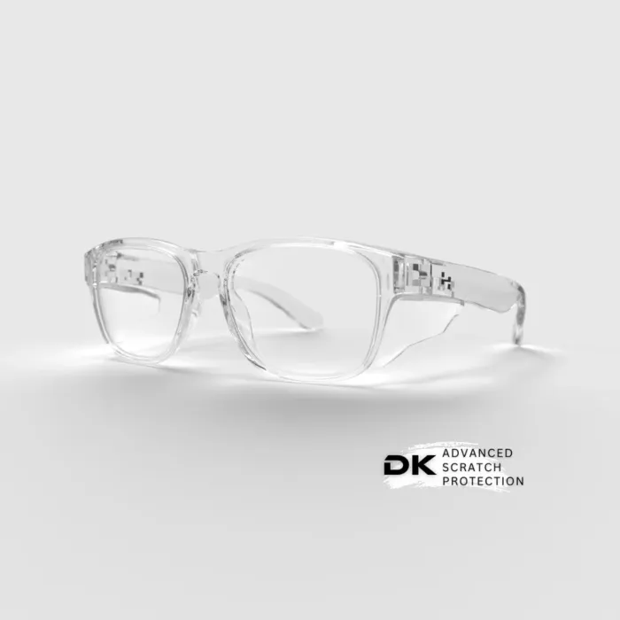 Hyspecs ICON UV400 Clear Lens (Clear Frame)