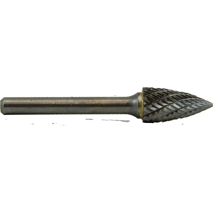 Drillco Cutting Tools SG-5, Solid Carbide Bur Double Cut