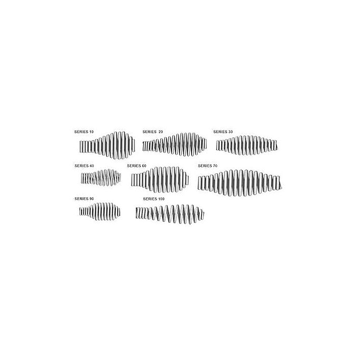 CENTURY SPRING 1.13 in 2-1/2 in Spring Steel Compression Spring