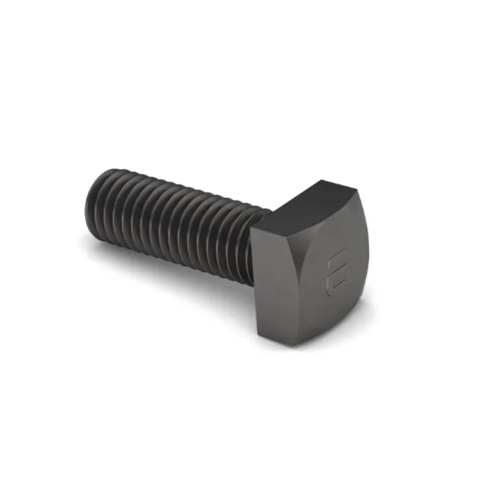 Titan™ 1/4-20 3 in Steel Plain Square Head Bolt