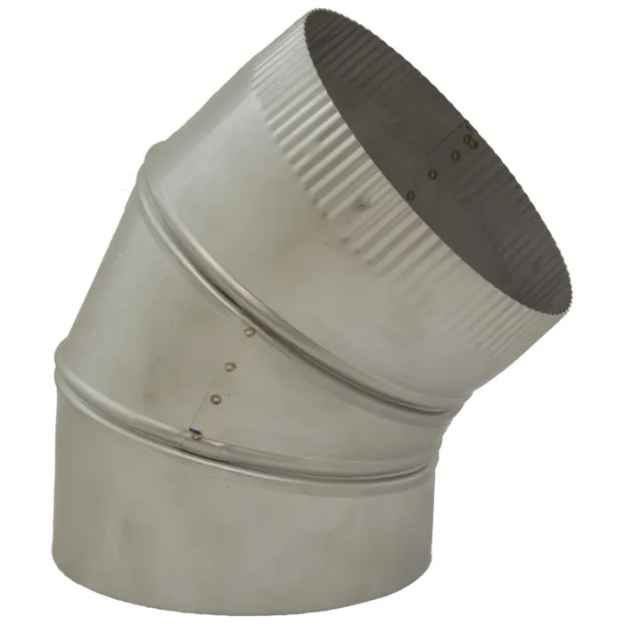 Elbow 6 in 304 Stainless Steel Stove Pipe Elbow