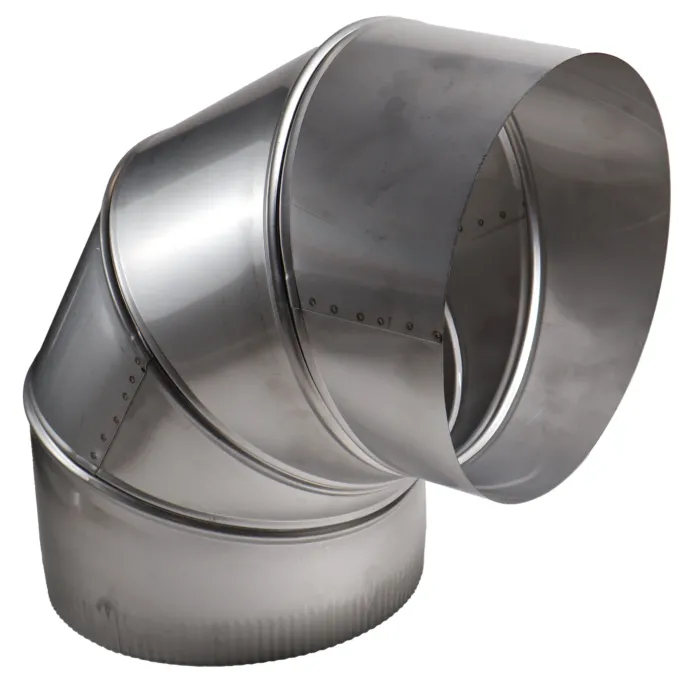 Elbow 8 in 304 Stainless Steel Stove Pipe Elbow