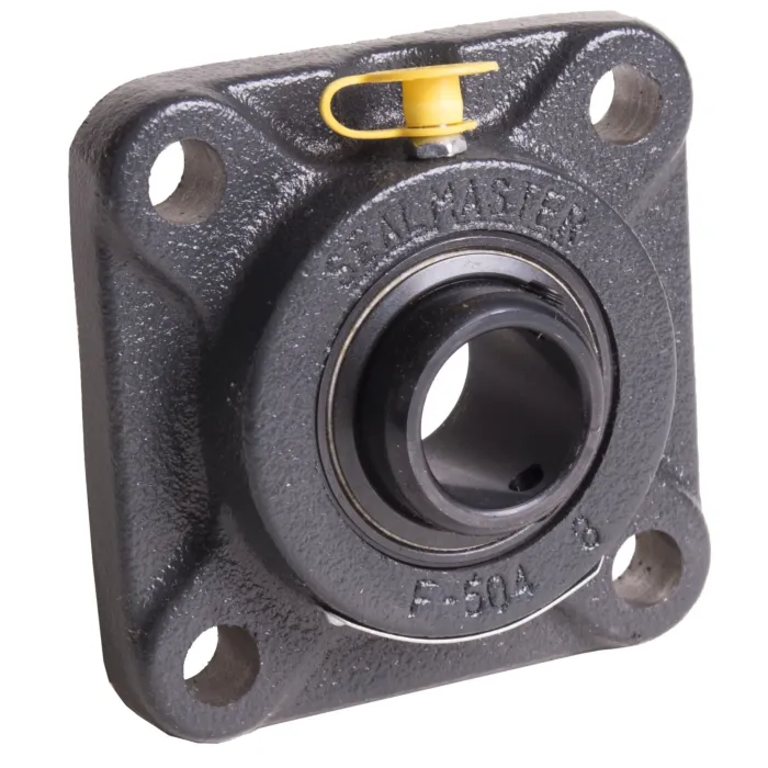 SealMaster 1 in 2-3/4 in 4 in Flange Mount Ball Bearing with Set Screw