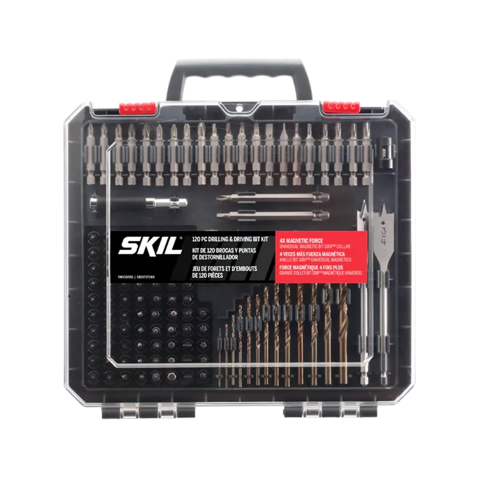 SKIL Drilling and Driving Set w/ Bit Grip (120pc)