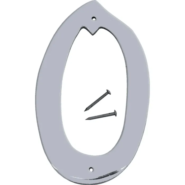 Hy-Ko 4 In. Satin Nickel Number 0