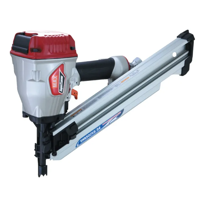 MAX USA 0.131 in 34 deg 17 1/8 in Offset/Clipped Head Framing Stick Nailer