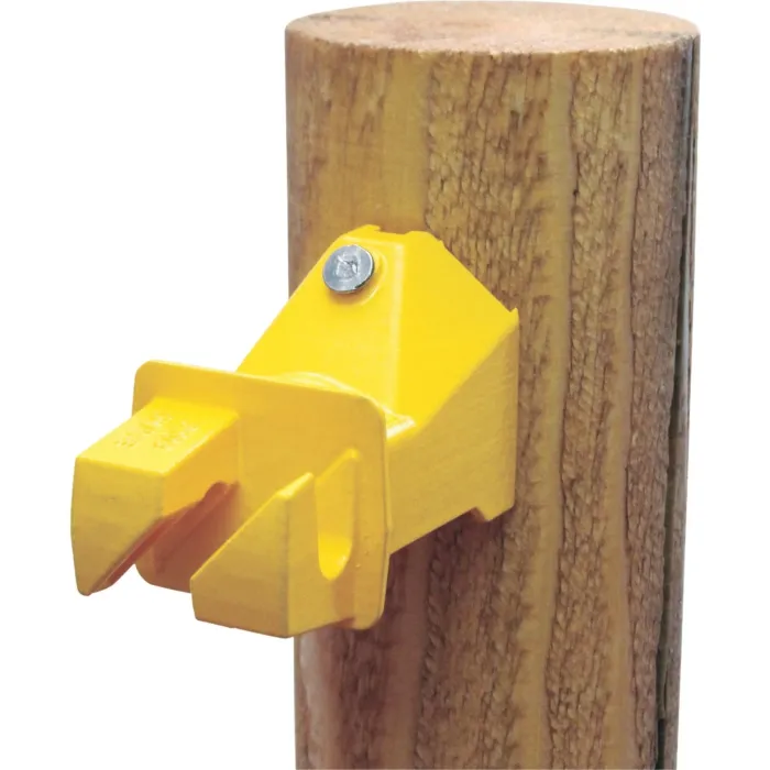 Dare Products Dare Snug Nail-On Yellow Polyethylene Electric Fence Insulator (25-Pack)