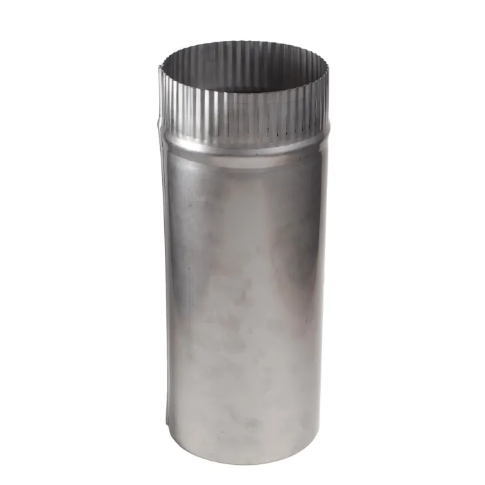 8 x 24 in 316 SS Stove Pip Furnace Tube