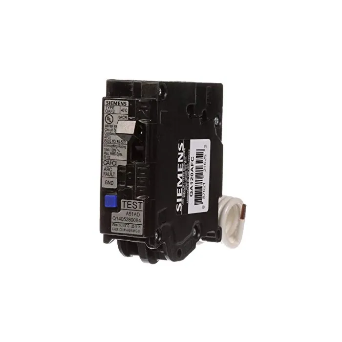 Siemens BRKR QAF2 AFCI 1P 120V 20A 10KA