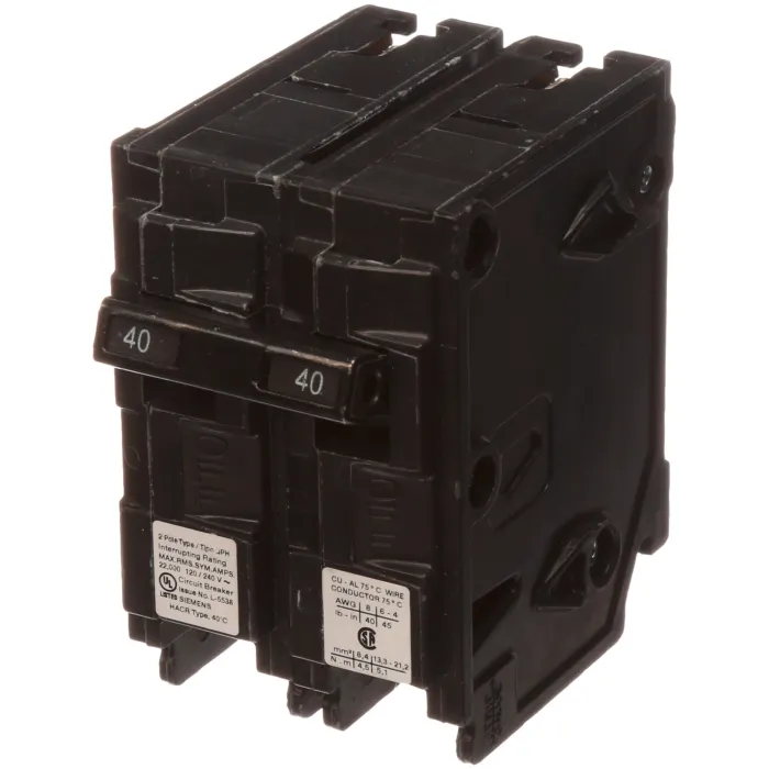 Siemens BREAKER 40A 2P 120/240V 10K QP