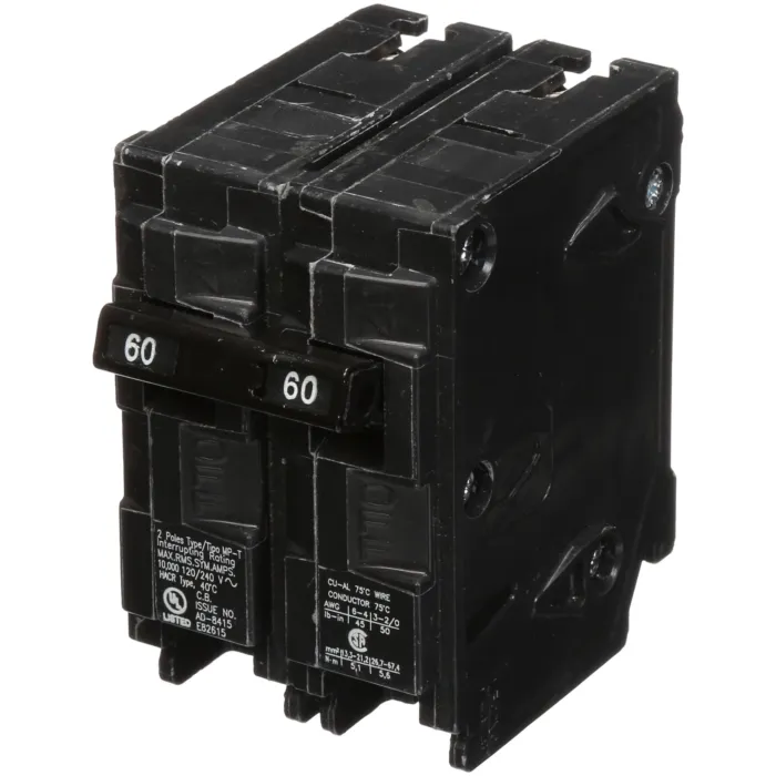 Siemens BREAKER 60A 2P 120/240V 10KA QP