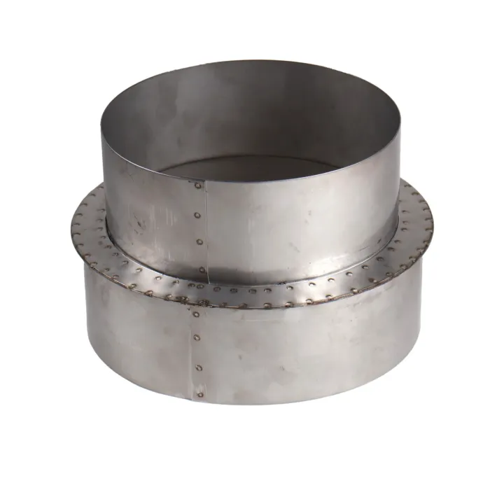 7 x 6 in 304 Stainless Steel Stove Pipe Reducer
