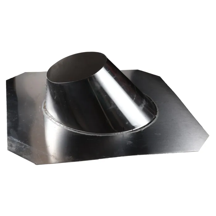 8 in 304 Stainless Steel Stove Pipe Roof Jack
