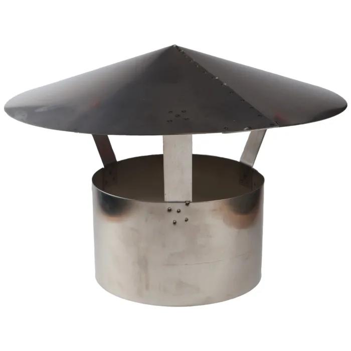 5 in 304 Stainless Steel Stove Pipe Rain Cap