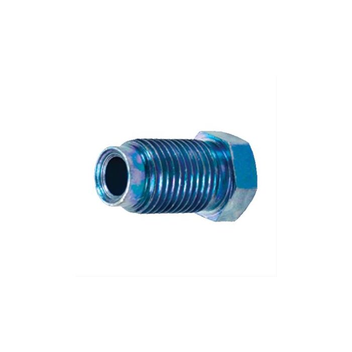 S.U.R.&R Brake Line Bubble Flare Nut (Blue) M10 x 1