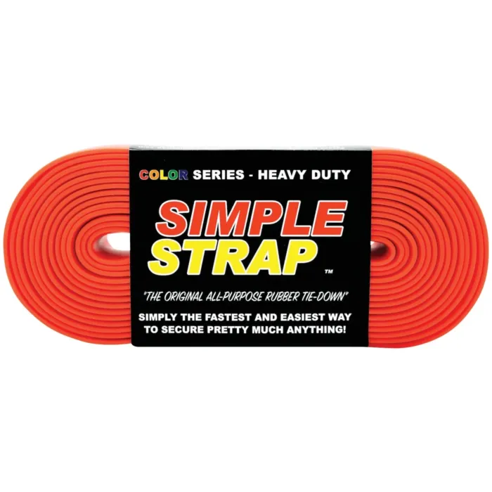 Simple Strap 40 mm x 20 Ft. Red Heavy-Duty Tiedown Strap