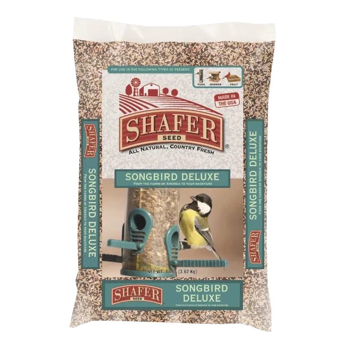 Shafer Seed® 51010 20 lb Bag Songbird Deluxe Sunflower Seed