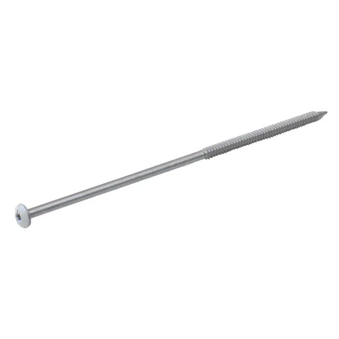 7" White Spouting Screw