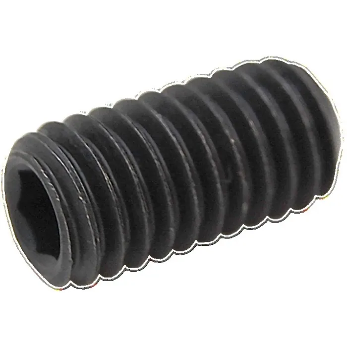 1/4"-20 x 1/4" Set Screw, Coarse Thread, Black Oxide 