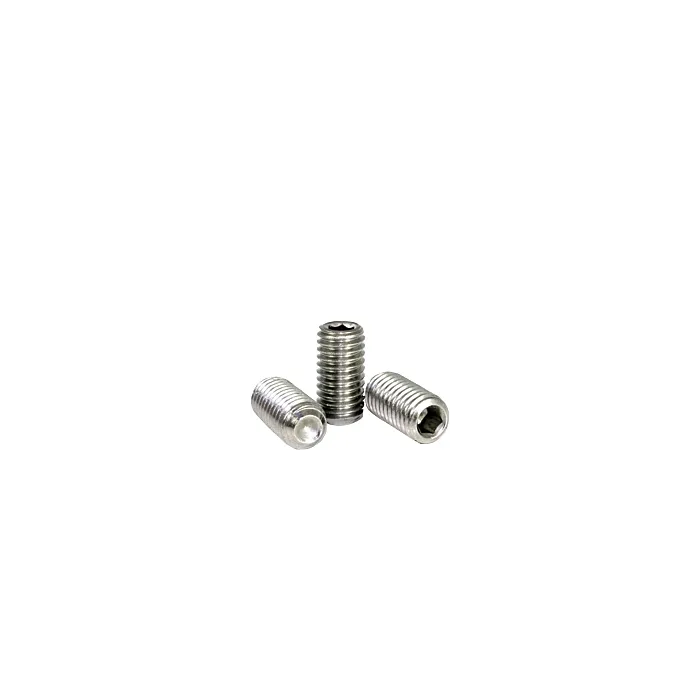 5/16"-18 x 1/2" Set Screw, Coarse Thread, Stainless Steel 