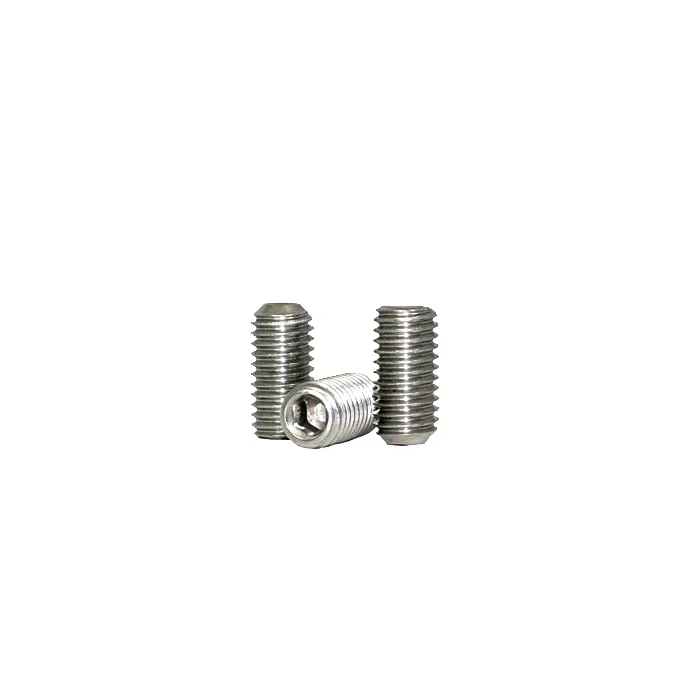 1/4"-28 x 1/2" Set Screw, Fine Thread, Stainless Steel 