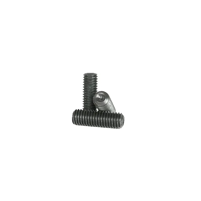 9/16"-18 x 1/2" Set Screw, Fine Thread, Black Oxide 