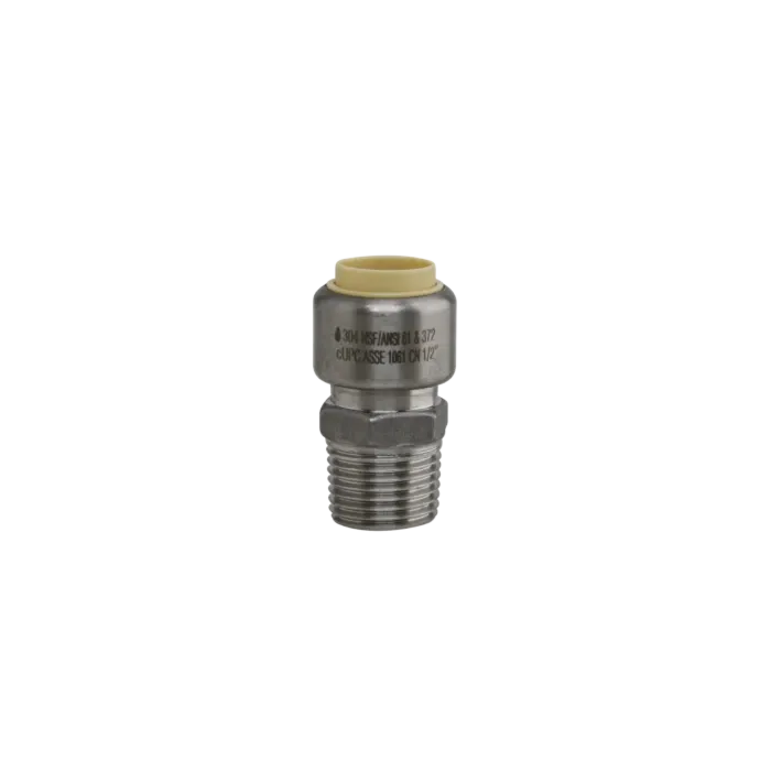 Boshart Industries Male Adapter 1" SS Push-Fit