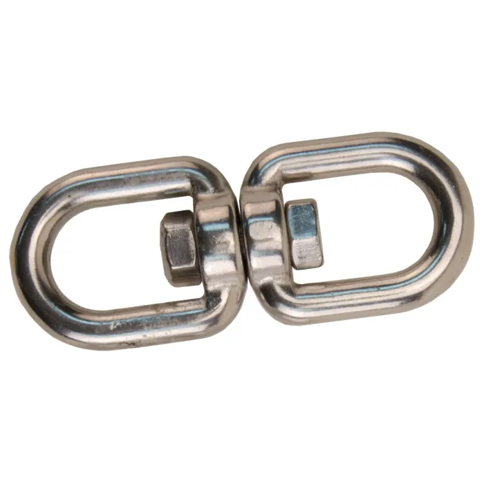 5/16 in 1100 lb Stainless Steel Eye & Eye Swivel