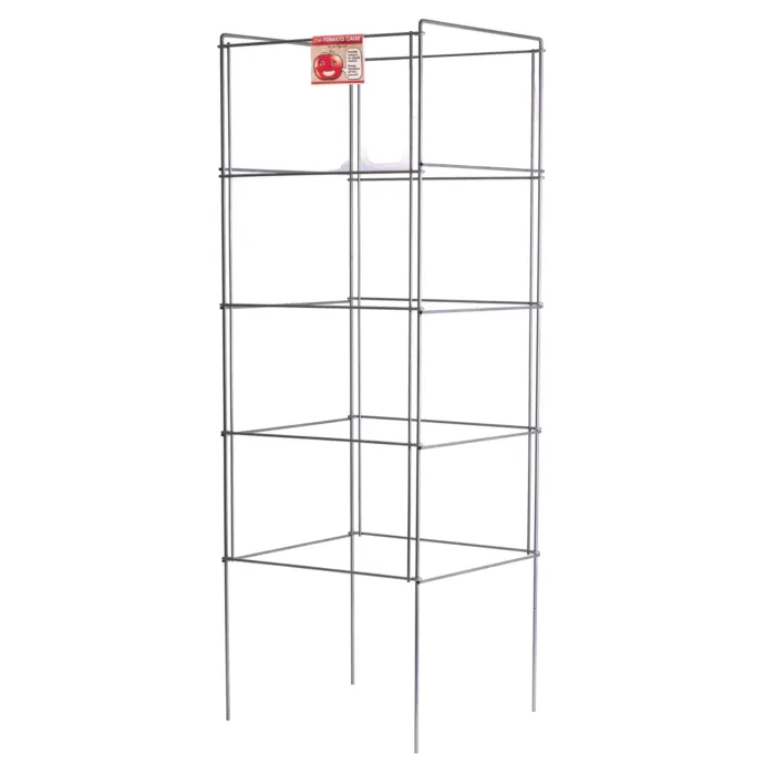 CEDAR RIDGE 0.75 in x 27 in x 40 in 13.25 in x 13 in x 40 in 40 in Cedar Ridge Square Foldable Tomato Cage