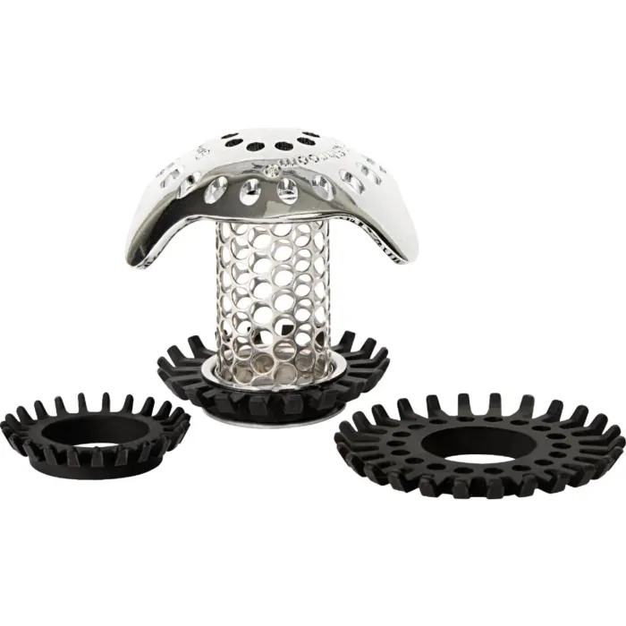 SinkShroom Chrome Stainless Steel Drain Protector