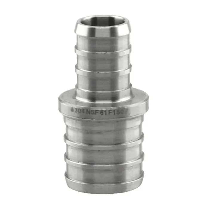 Boshart Industries Coupling 3/4 x 1/2 in Crimp PEX Pipe Reducing Coupling