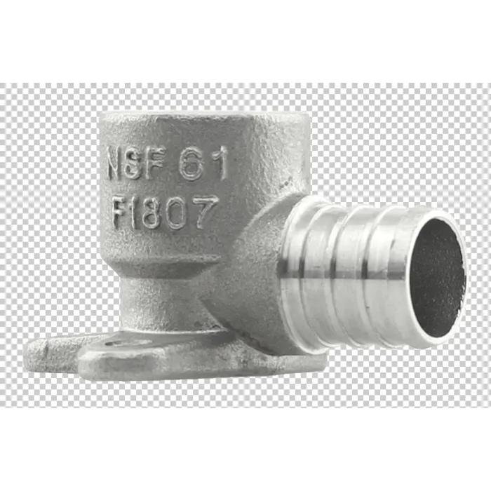 Boshart Industries Elbow 3/4 x 1/2 in Crimp PEX x FPT Drop Ear Elbow