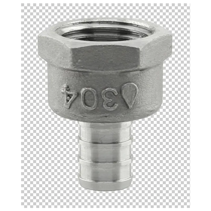 Boshart Industries Adapter 1/2 in Crimp PEX x FPT Pipe Long Radius Elbow